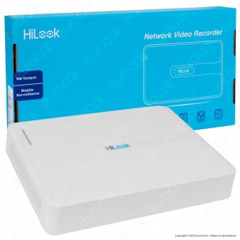 Hikvision HiLook Network Video Recorder Registratore NVR per