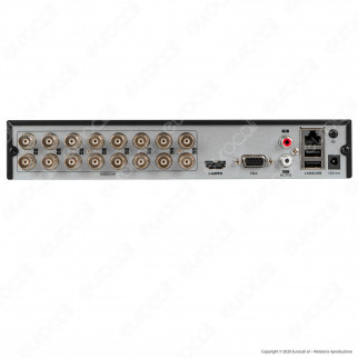 Hikvision HiLook Turbo HD Registratore DVR per Telecamere di