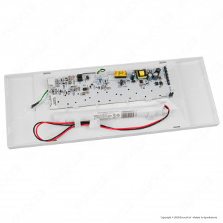 Awex Lampada LED d'Emergenza 2W Anti Black Out 300lm Autonomia 1 Ora