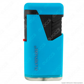 Flaminaire Paris Accendino Double Jet Rubber Soft Touch Antivento -