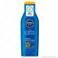 Nivea Sun Latte Solare Protect &amp; Hydrate Crema Idratante Resistente all'Acqua SPF 15 - Flacone da 200ml