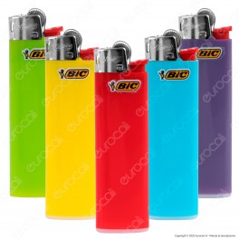 Bic Slim J23 Medio Colori Assortiti - 5 Accendini