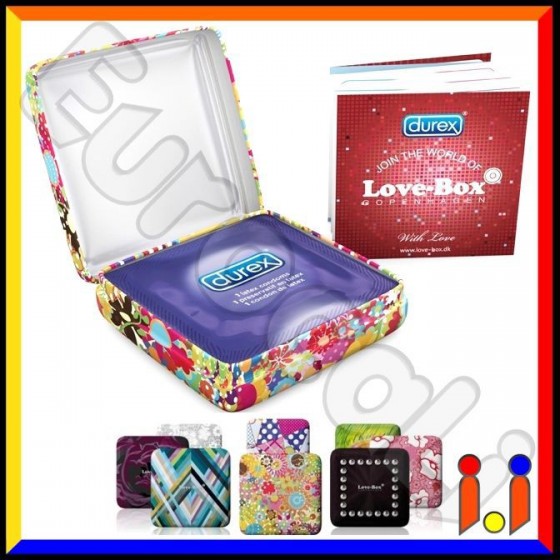 Preservativi Durex Pleasuremax (Love Box Pleasure da 3 pezzi) Preservativi Durex Pleasuremax (Love Box Pleasure da 3 pezzi)
