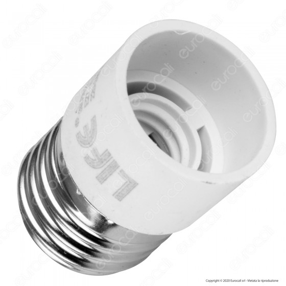 Life Adattatore per Lampadine da E27 a E14 - mod. 39.PA2714 Life Adattatore per Lampadine da E27 a E14 - mod. 39.PA2714