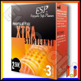 Esp Xtra Pleasure - Scatola da 3 Preservativi [TERMINATO]