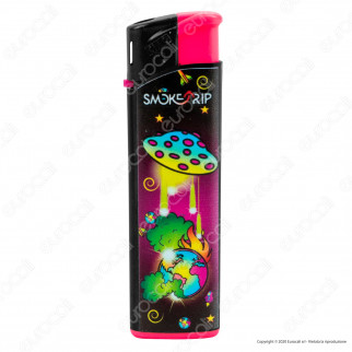 SmokeTrip Accendini Elettronici Ricaricabili Fantasia Space Mushroom