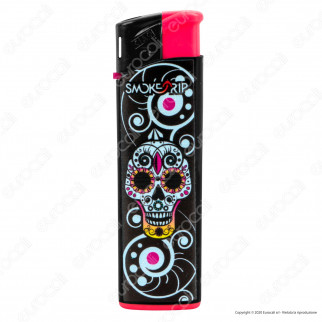 SmokeTrip Accendini Elettronici Ricaricabili Fantasia Mexican Skulls