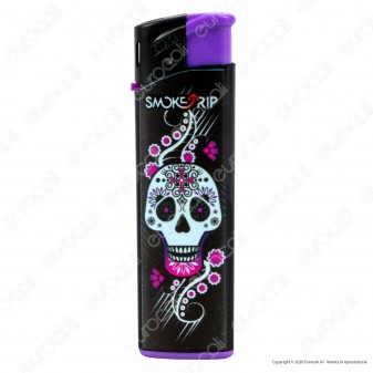 SmokeTrip Accendini Elettronici Ricaricabili Fantasia Mexican Skulls