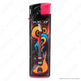 SmokeTrip Accendini Elettronici Ricaricabili Fantasia Rockstars - Box