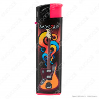 SmokeTrip Accendini Elettronici Ricaricabili Fantasia Rockstars - Box