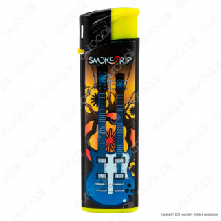 SmokeTrip Accendini Elettronici Ricaricabili Fantasia Rockstars - Box