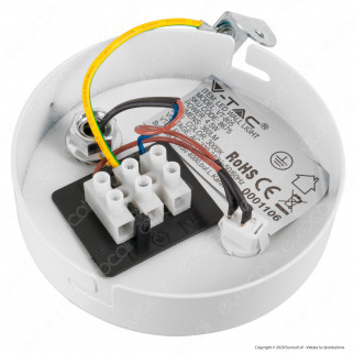V-Tac VT-805 Lampada da Muro Wall Light LED 4,5W Colore Bianco con
