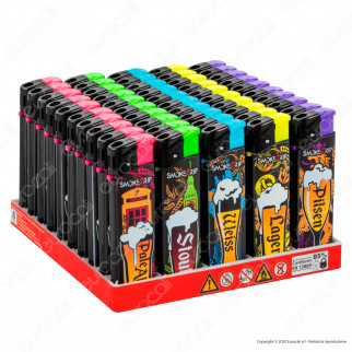 SmokeTrip Accendini Elettronici Ricaricabili Fantasia Beers - Box da