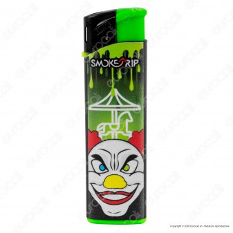 SmokeTrip Accendini Elettronici Ricaricabili Fantasia Psyco Clown -