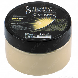 Health & Beauty Crema Wet Professionale Capelli Effetto Bagnato -