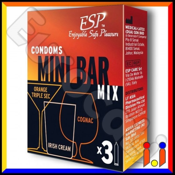 Esp Mini Bar Mix - Scatola da 3 Preservativi [TERMINATO]