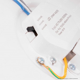 V-Tac VT-8436 Plafoniera LED 36W Changing Color 3in1 Forma Circolare