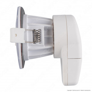 Ener-J Faretto LED 8W da Incasso Rotondo Bianco Wi-Fi 3in1