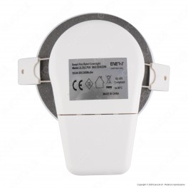 Ener-J Faretto LED 8W da Incasso Rotondo Bianco Wi-Fi 3in1