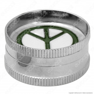 Grinder Mini Tritatabacco 2 Parti in Metallo [TERMINATO]