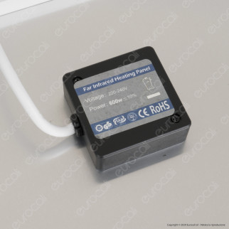 Ener-J Pannello Radiante Riscaldamento a Infrarossi 100x60 600W a