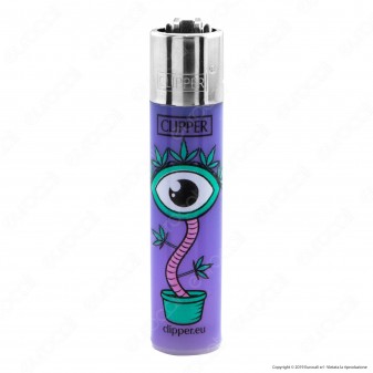 Clipper Large Colore Traslucido Fantasia Monster Weed 2 - Box da 48