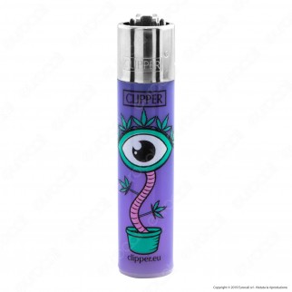 Clipper Large Colore Traslucido Fantasia Monster Weed 2 - Box da 48