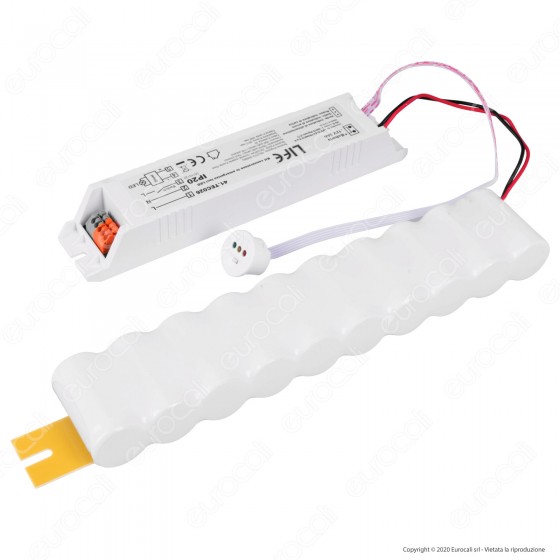Life Kit Conversione in Emergenza per Lampade LED Max 40W con Life Kit Conversione in Emergenza per Lampade LED Max 40W con