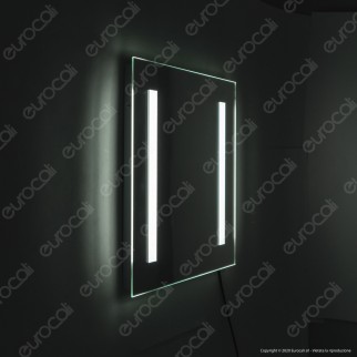 V-Tac VT-8505 Lampada LED a Specchio Rettangolare da Parete 17W IP44