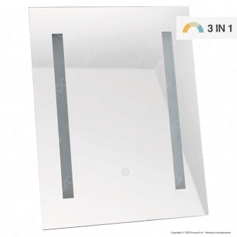 V-Tac VT-8701 Lampada LED Specchio Rettangolare Parete 27W IP44