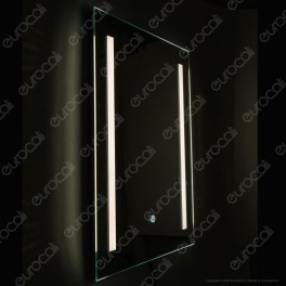 V-Tac VT-8701 Lampada LED Specchio Rettangolare Parete 27W IP44