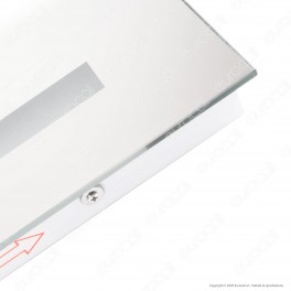 V-Tac VT-8701 Lampada LED Specchio Rettangolare Parete 27W IP44