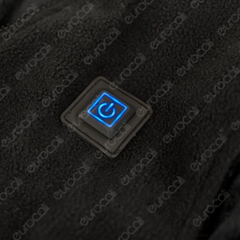 Intergross ThermoPile Gilet Unisex Riscaldante in Microfibra Nero con