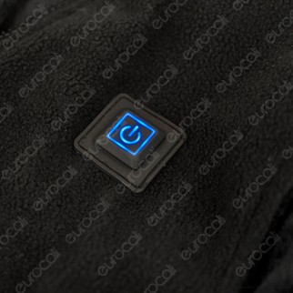 Intergross ThermoPile Gilet Unisex Riscaldante in Microfibra Nero con