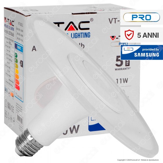 V-Tac PRO VT-2311 Lampadina LED E27 11W Ufo Chip Samsung - SKU 2781 / V-Tac PRO VT-2311 Lampadina LED E27 11W Ufo Chip Samsung - SKU 2781 /