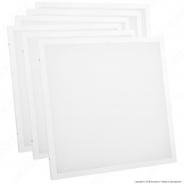 V-Tac VT-6142 6 Pannelli LED a Montaggio Superficiale o Incasso 60x60