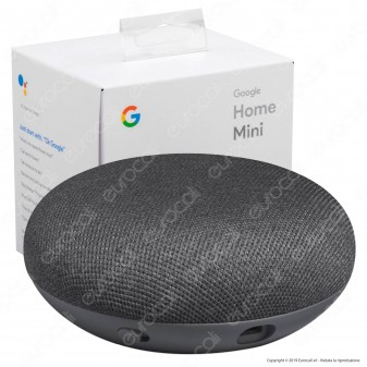 Google Home Mini Smart Speaker Colore Grigio Antracite - SKU 100067