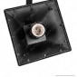 Immagine 2 - V-Tac VT-847 Lampione Portalampada Nero per 2 Lampadine E27 da