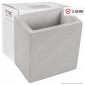 V-Tac VT-892 Applique Portalampada da Muro Concrete Wall Fitting Grigio Chiaro per Lampadine G9 - SKU 8693