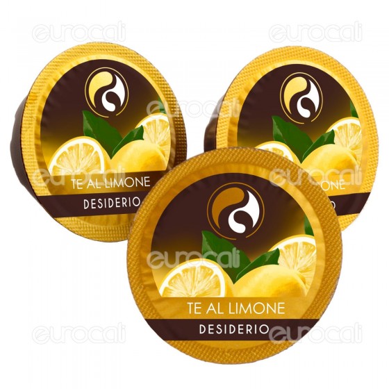 10 Capsule Baciato Caffè Desiderio Gusto Tè al Limone Cialde 10 Capsule Baciato Caffè Desiderio Gusto Tè al Limone Cialde