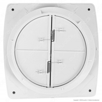 Ener-J Aspiratore 12W a Ventola 7 Pale per Condotti 100mm IPX4 95m³/h