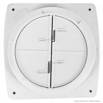 Ener-J Aspiratore 12W a Ventola 7 Pale per Condotti 100mm IPX4 95m³/h
