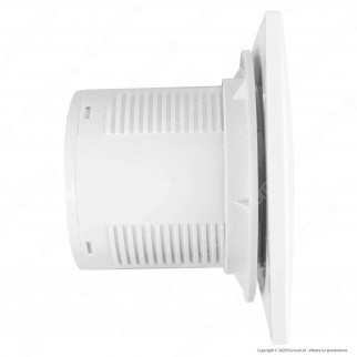Ener-J Aspiratore 12W a Ventola 7 Pale per Condotti 100mm IPX2