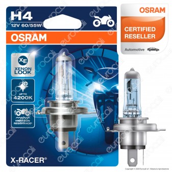 Osram X-Racer per Moto 60/55W - Lampadina H4 [TERMINATO]