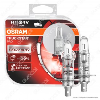 Osram Truckstar Pro per Camion 70W - 2 Lampadine H1
