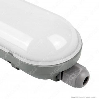 V-Tac VT-1250 Tubo LED Plafoniera 36W Lampadina 120cm Impermeabile