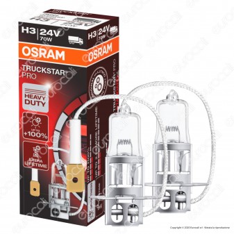 Osram Truckstar Pro per Camion 70W - Lampadina H3