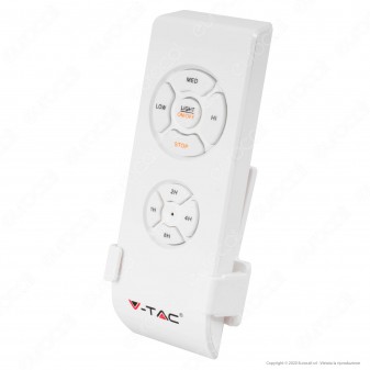 V-Tac VT-6052-5 Ventilatore da Soffitto 60W con Lampada LED 15W 3in1
