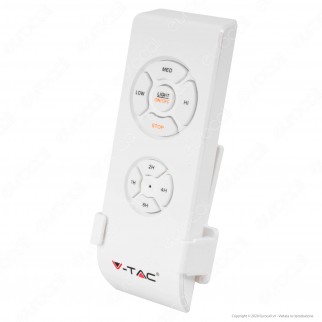 V-Tac VT-6052-5 Ventilatore da Soffitto 60W con Lampada LED 15W 3in1