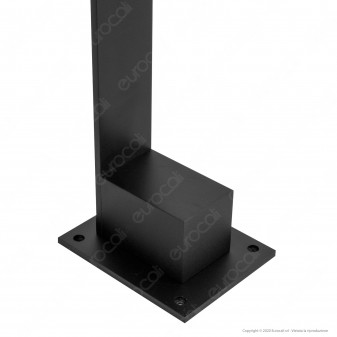 V-Tac VT-896 Lampada LED da Giardino 7W in Alluminio con Fissaggio a